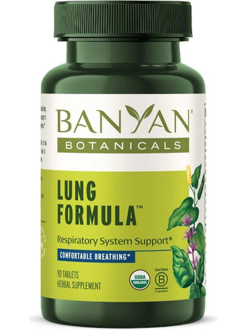 Banyan Botanicals, Lung Formula, 90 ct