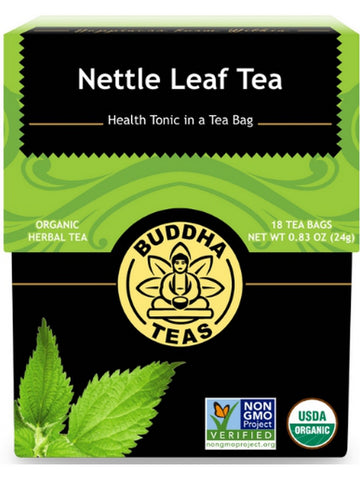 ** 12 PACK ** Buddha Teas, Nettle Leaf Tea, 18 Tea Bags
