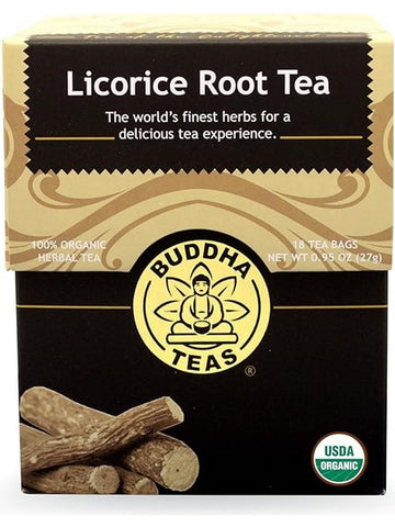 ** 12 PACK ** Buddha Teas, Licorice Root Tea, 18 Tea Bags