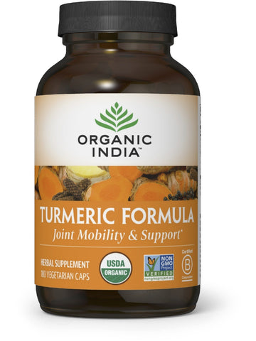 Organic India, Turmeric, 180 caps