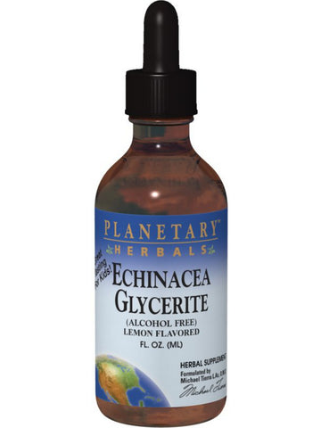 Planetary Herbals, Echinacea Glycerite Lemon, 1 fl oz