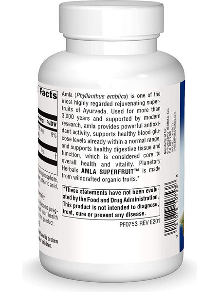 Planetary Herbals, Amla Superfruit™ 500 mg, 240 Tablets