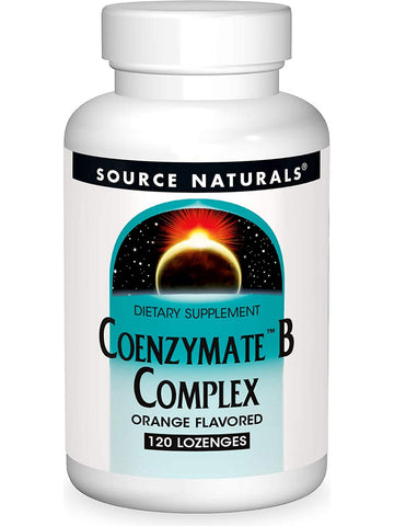 Source Naturals, Coenzymate Vitamin B Complex, Orange, 120 Lozenges