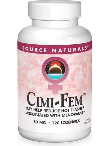 Source Naturals, Cimi-Fem™ Eternal Woman™ 80 mg, 120 lozenges