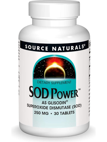 Source Naturals, SOD Power, 250mg, 30 ct