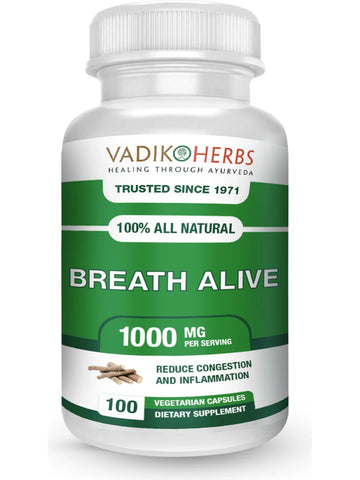Breath Alive, 100 ct, Vadik Herbs