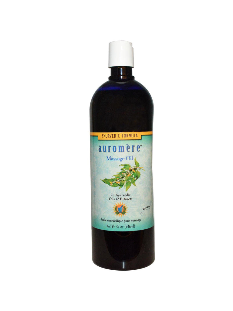 Ayurvedic Massage Oil, 32 oz, Auromere