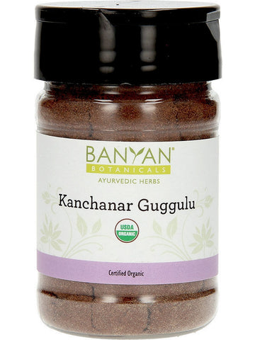 Banyan Botanicals, Kanchanar Guggulu Powder, spice jar
