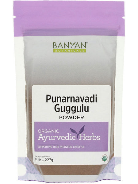 Banyan Botanicals, Punarnavadi Guggulu Powder, 1/2 lb
