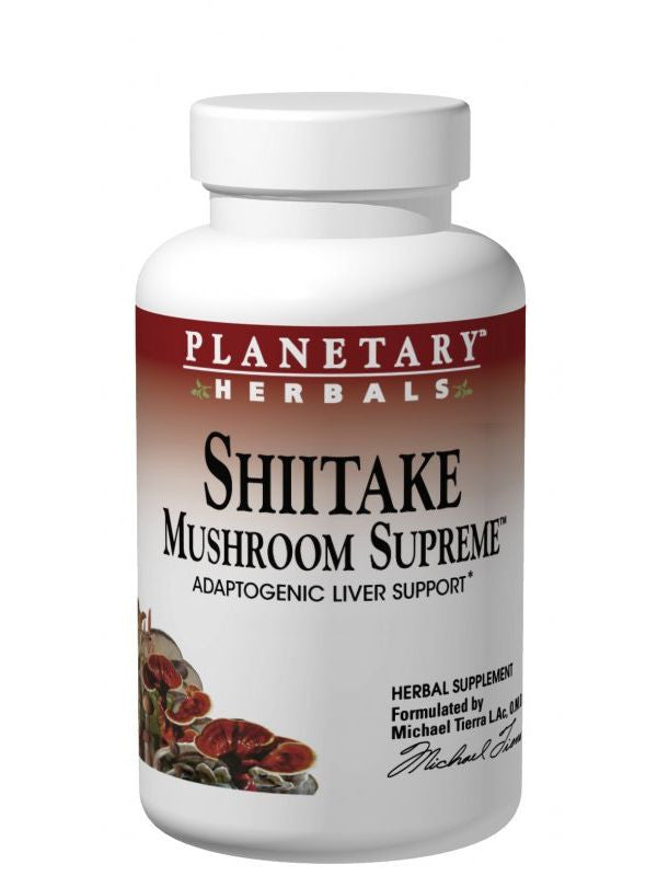 Planetary Herbals, Shiitake Mushroom Supreme, 100 ct