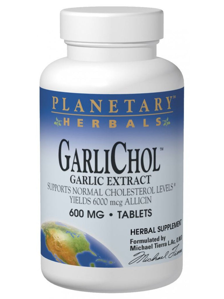 Planetary Herbals, GarliChol Garlic Preparation 6mg Allicin, 200 ct