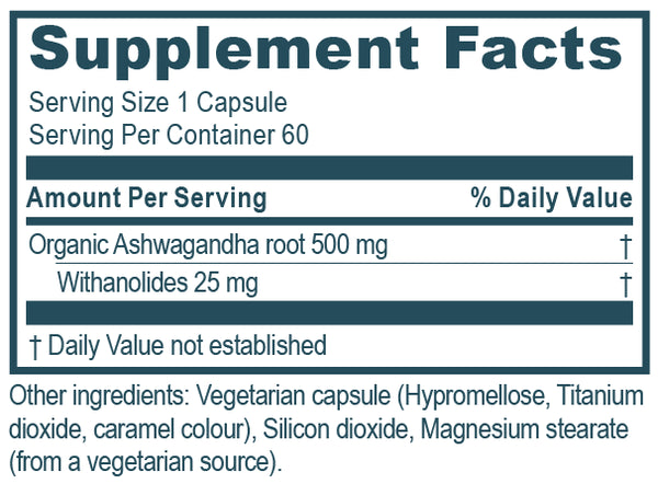 R-U-Ved, Ashwagandha, 60 vegetarian capsules