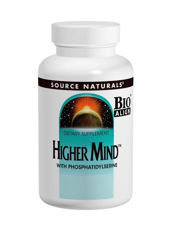 Source Naturals, Higher Mind w/Phosphatidyl Serine Bio-Aligned, 60 ct