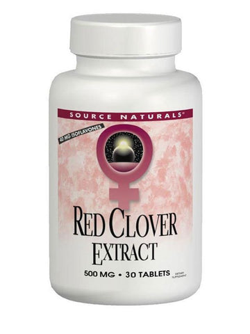 Source Naturals, Red Clover Extract Eternal Woman, 500mg, 60 ct