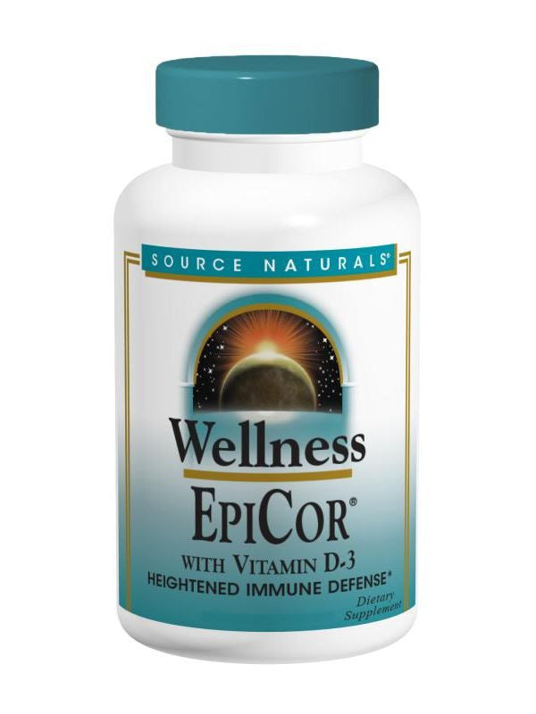 Source Naturals, EpiCor with Vitamin D-3, 60 ct