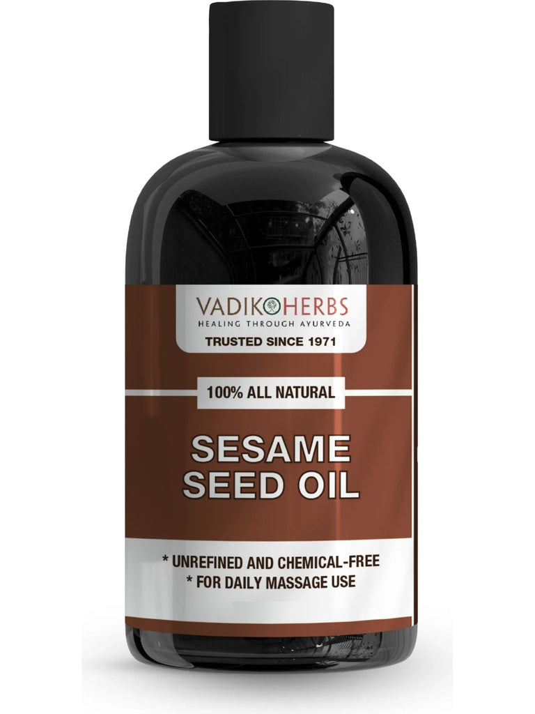 Sesame Seed Oil, 4 fl oz, Vadik Herbs