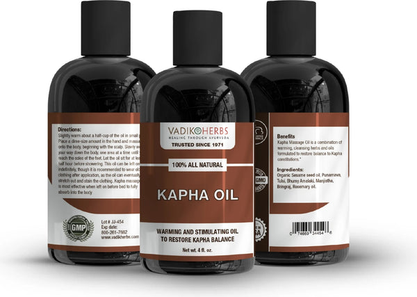 Vadik Herbs, Kapha Oil, 4 fl oz