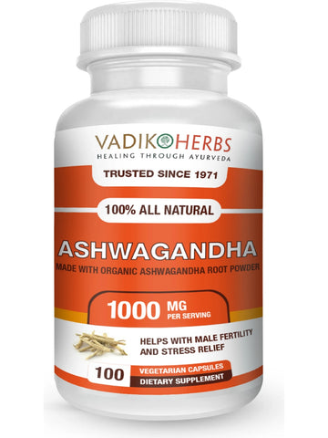 Ashwagandha, 100 ct, Vadik Herbs