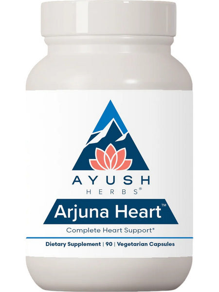 Ayush Herbs, Arjuna Heart, 90 Vegetable Capsules