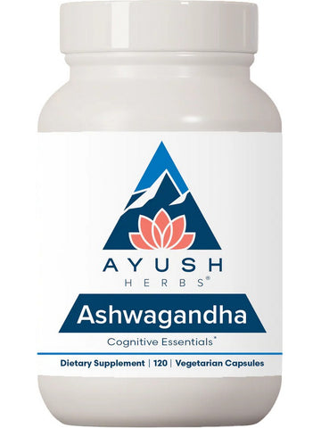 Ayush Herbs, Ashwagandha, 120 Vegetarian Capsules