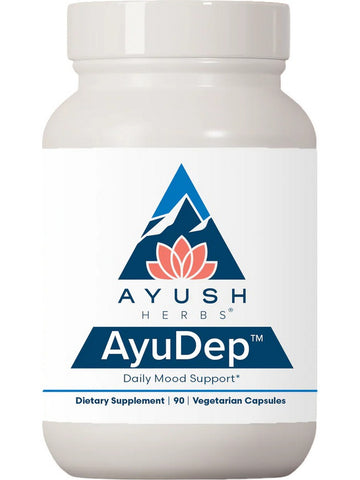 Ayush Herbs, AyuDep, 90 Vegetable Capsules