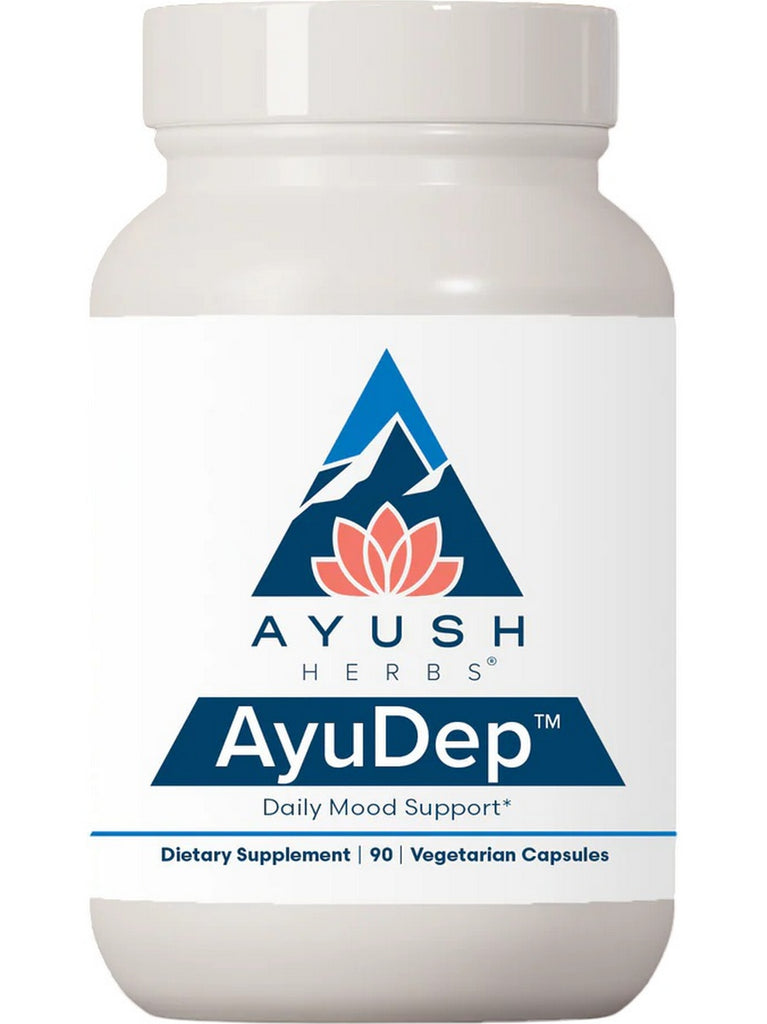 Ayush Herbs, AyuDep, 90 Vegetarian Capsules
