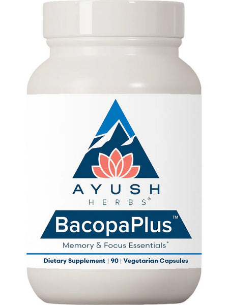 Ayush Herbs, Bacopa Plus, 90 Vegetarian Capsules