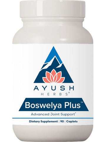 Ayush Herbs, Boswelya Plus, 90 Caplets