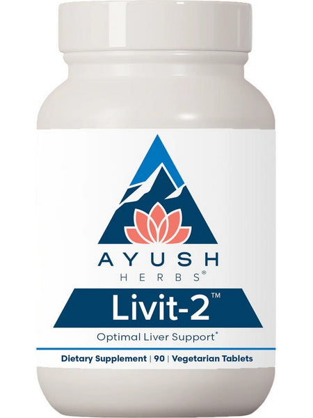 Ayush Herbs, Livit-2, 90 Vegetarian Capsules