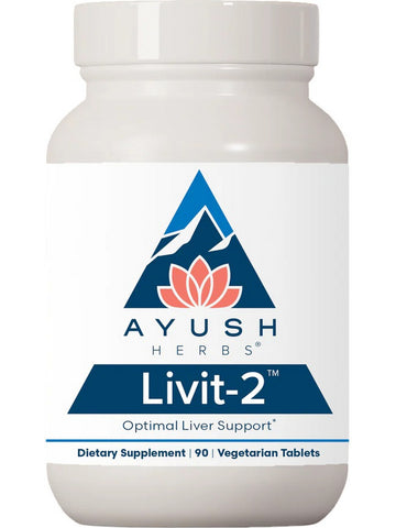 Ayush Herbs, Livit-2, 90 Vegetarian Capsules