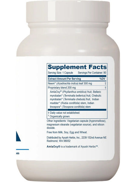 Ayush Herbs, Neem Plus, 90 Vegetarian Capsules