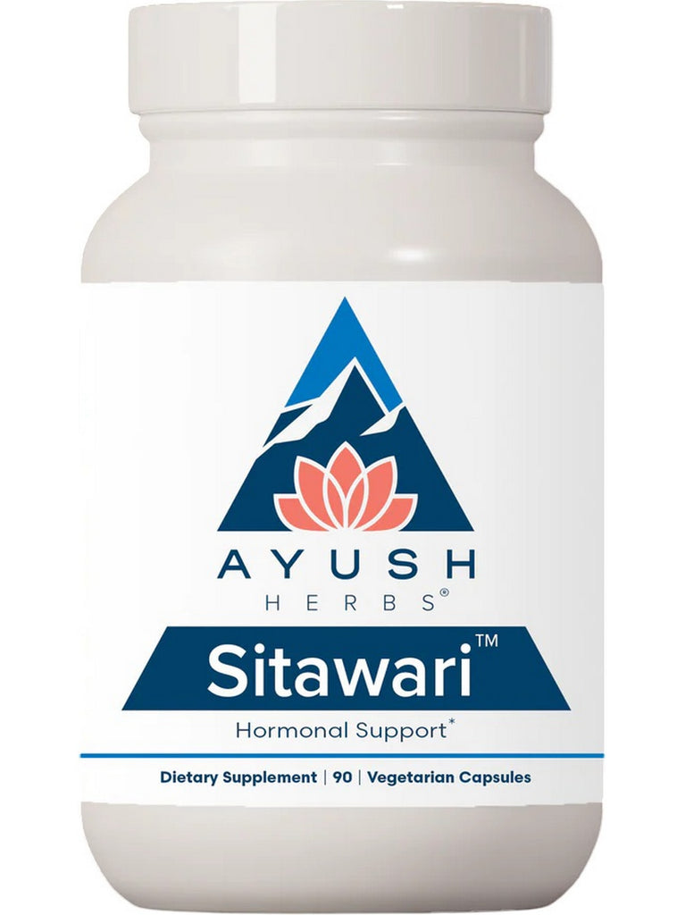 Ayush Herbs, Sitawari, 90 Vegetarian Capsules