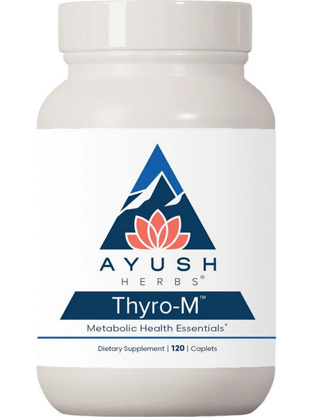 Ayush Herbs, Thyro-M, 120 Caplets