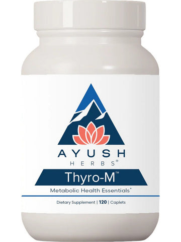 Ayush Herbs, Thyro-M, 120 Caplets