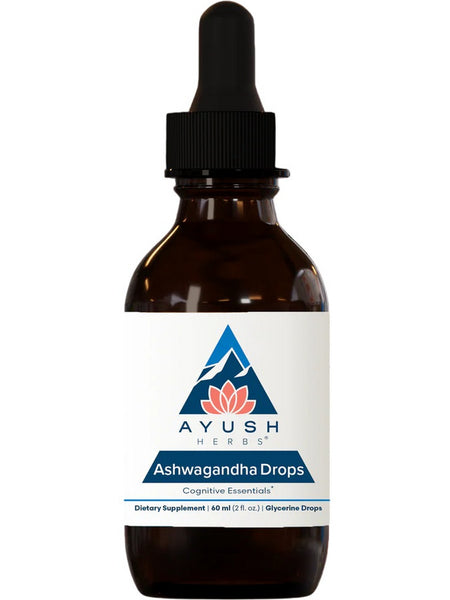 Ayush Herbs, Ashwagandha Drops, Adult, 2 fl oz