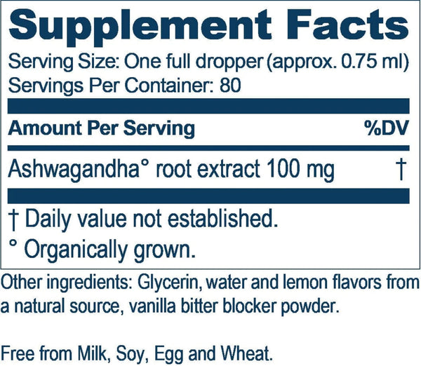 Ayush Herbs, Ashwagandha Drops for Kids, 2 fl oz, 60 ml