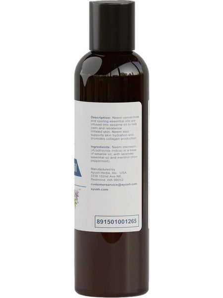Ayush Herbs, Neem Oil, Lavender, 6 fl oz