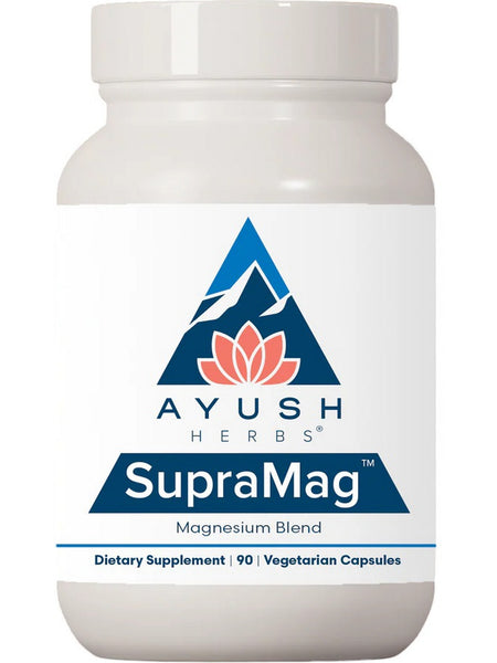 Ayush Herbs, SupraMag, 90 Vegetable Capsules