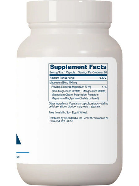 Ayush Herbs, SupraMag, 90 Vegetable Capsules