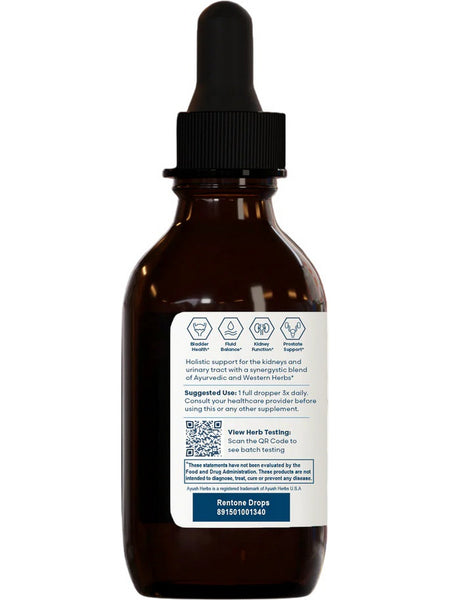 Ayush Herbs, Rentone Drops, 2 fl oz, 60 ml