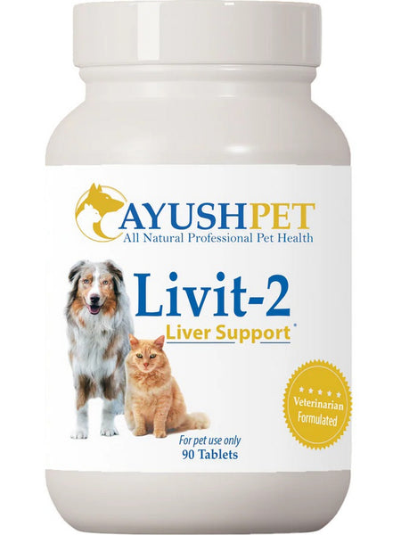 Ayush Herbs, Pet Livit-2, 90 Tablets
