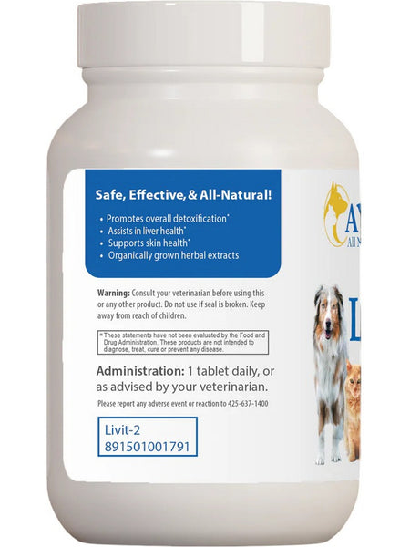 Ayush Herbs, Pet Livit-2, 90 Tablets