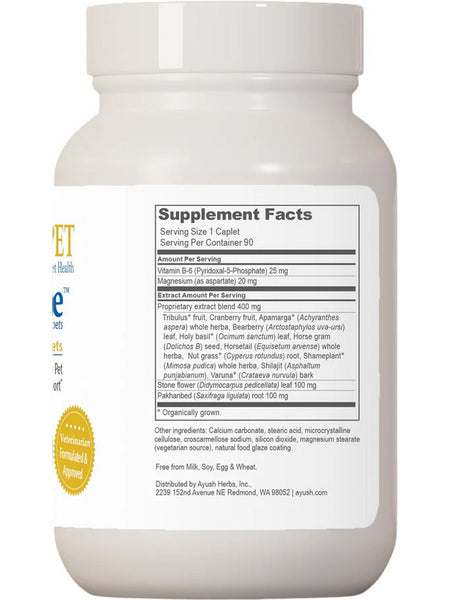 Ayush Herbs, Pet Rentone, 90 Caplets