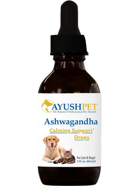 Ayush Herbs, Pet Ashwagandha Drops, 2 fl oz, 60 ml