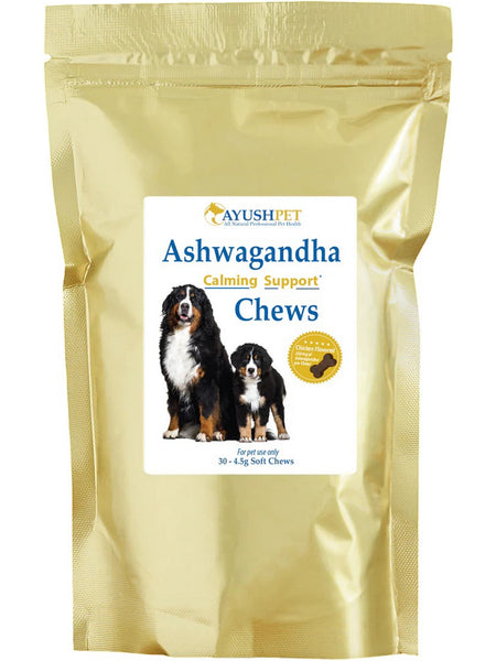 Ayush Herbs, Pet Ashwagandha Chews, 30 Soft Chews