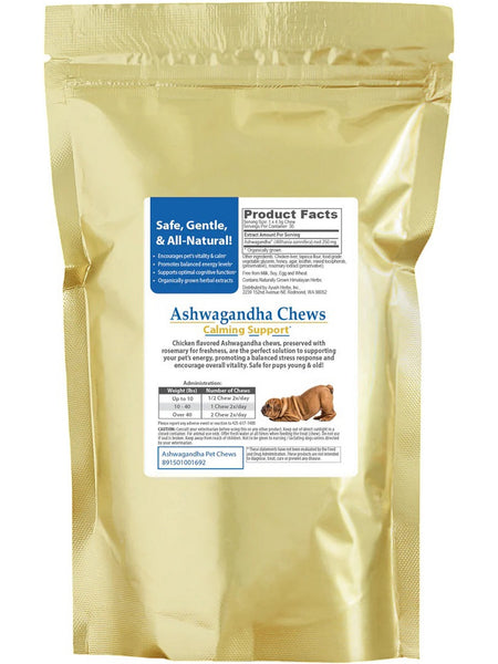 Ayush Herbs, Pet Ashwagandha Chews, 30 Soft Chews
