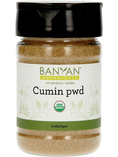 Banyan Botanicals, Cumin Powder, spice jar