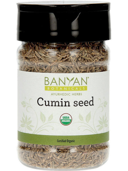 Banyan Botanicals, Cumin Seed, spice jar