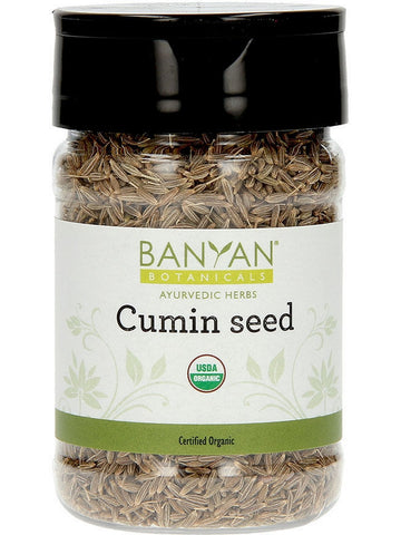 Banyan Botanicals, Cumin Seed, spice jar