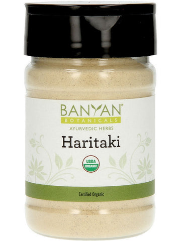 Banyan Botanicals, Haritaki Powder, spice jar